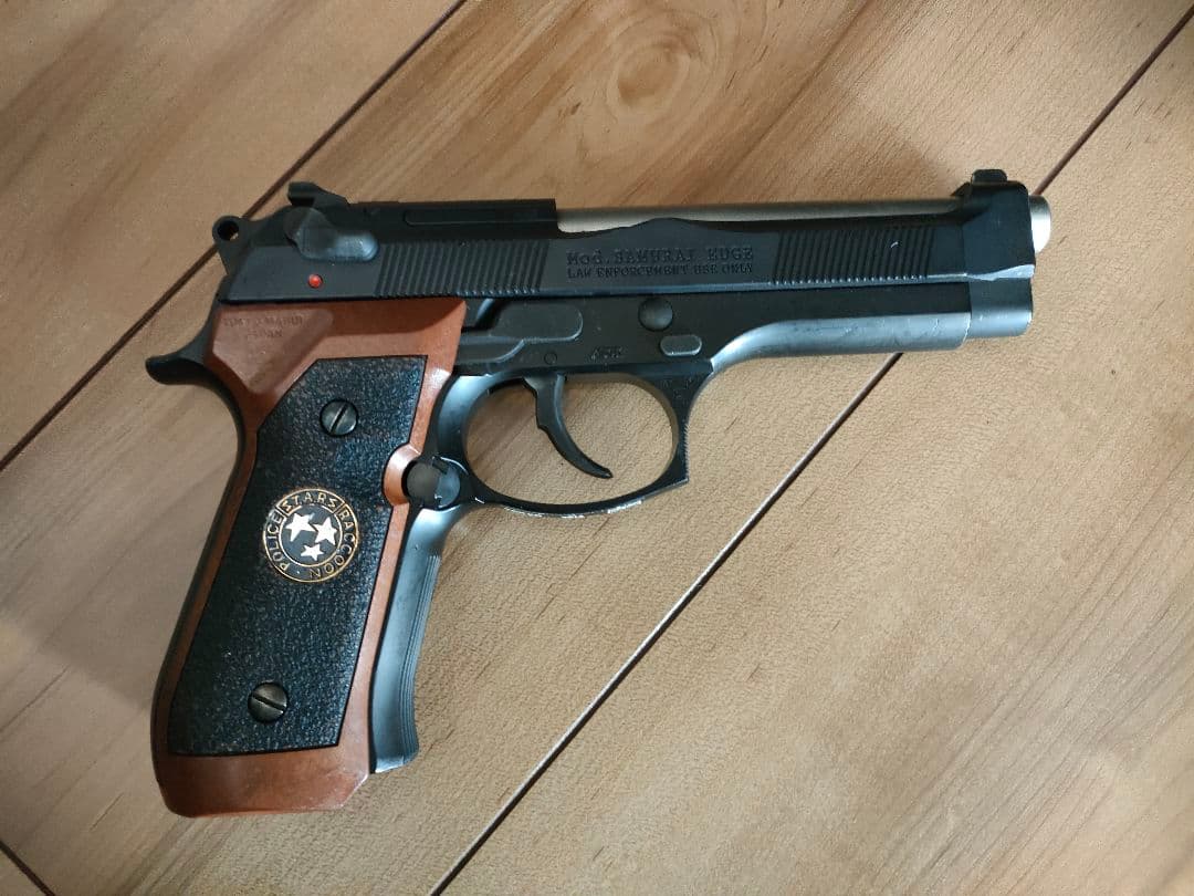 サムライエッジ ガスガン ブラック/ブラウン