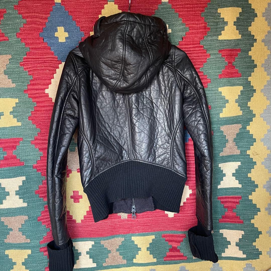 LGB レザージャケット L.G.B. パーカー　レザー　ジャケット