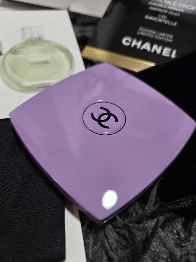確実正規品新品CHANEL/シャネル ミロワールドゥーブルファセットダブルミラー
