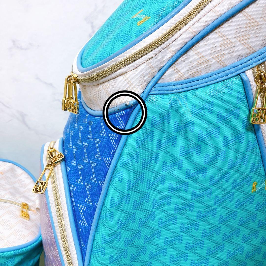 18. レザレクション オリオラ キャディバッグ 金田久美子プロモデル　3点式