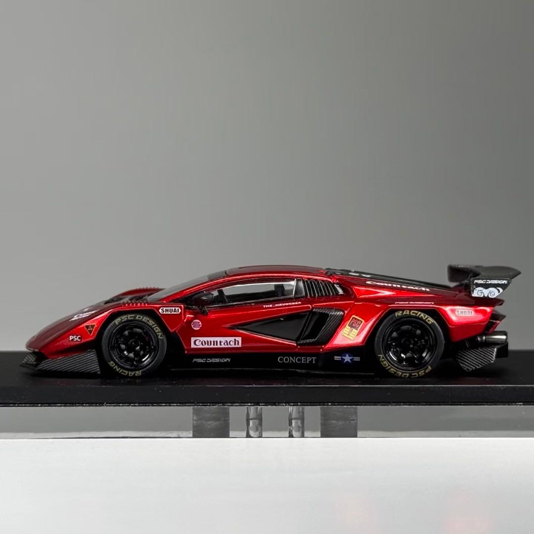 TIMEMICRO 1/64 ランボルギーニ カウンタック レッド 未開封