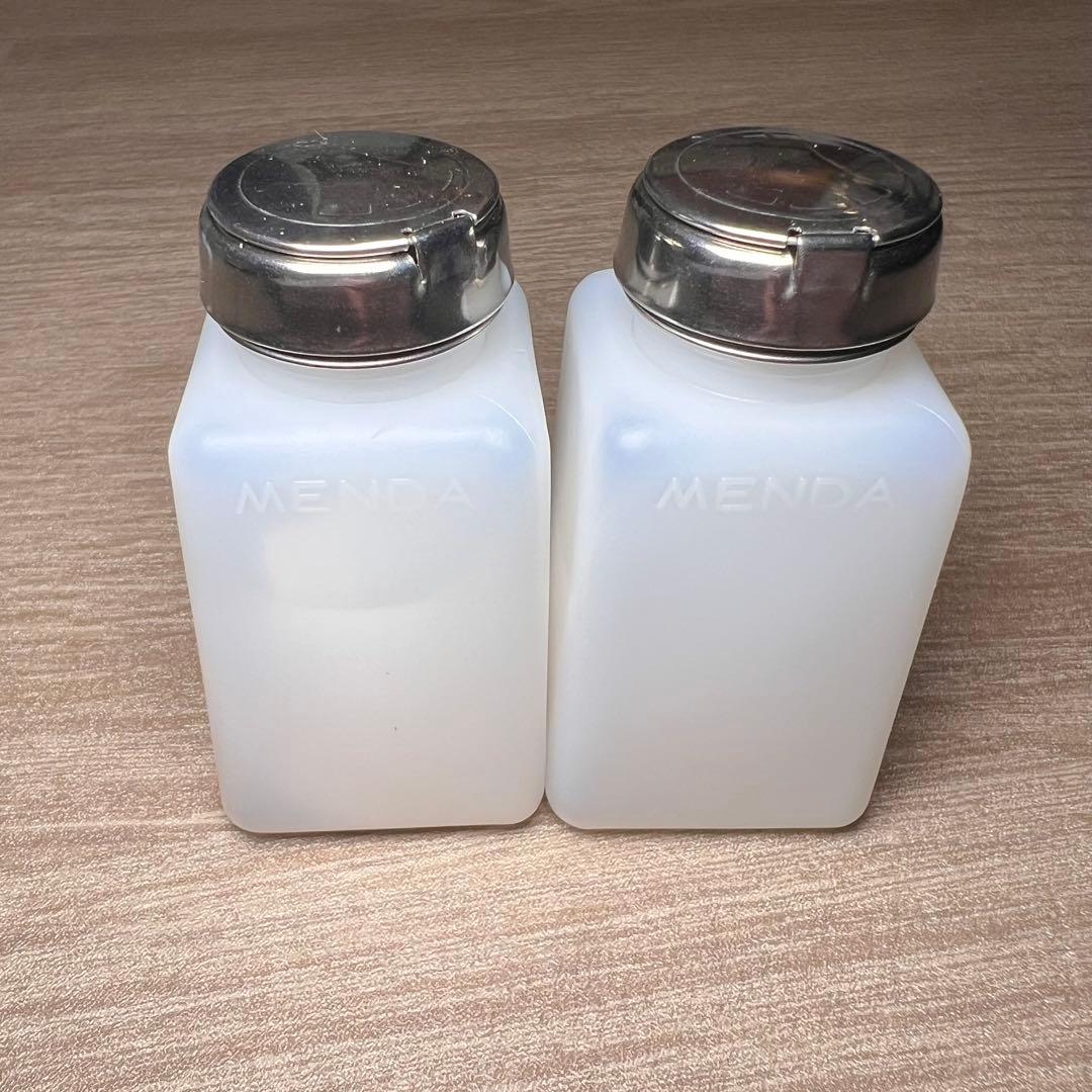 【新品・未使用】MENDA メタルヘッド ディスペンサーロック付 6oz 2個