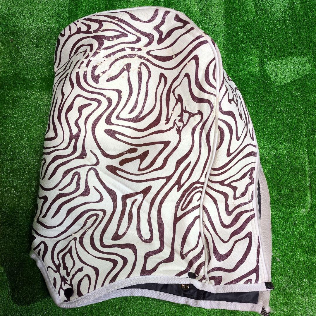 ゼブラ柄 ゴルフキャディバッグ OAKLEY