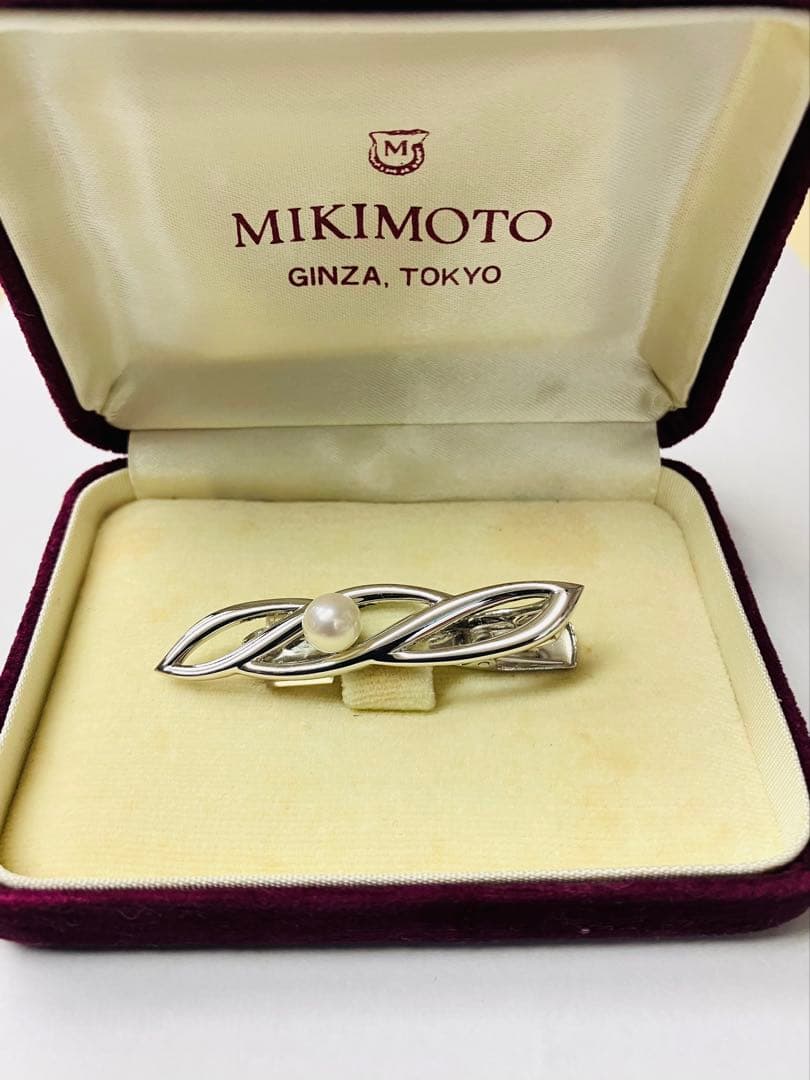 [MIKIMOTO]GINZA.TOKYO・新品同様・本真珠・silver刻印有