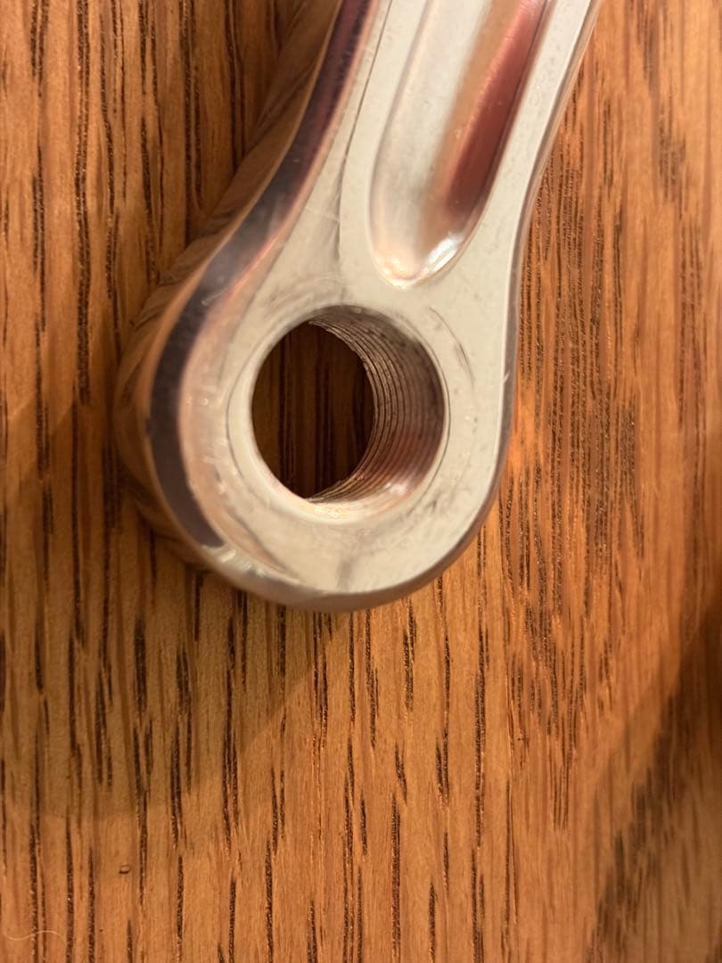 ストロングライト　49D クランク　165ミリ　フレンチ規格　中古良品