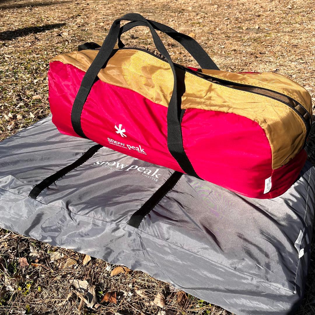 【美品】 peak スノーピーク アメニティドームM　フロアマット付