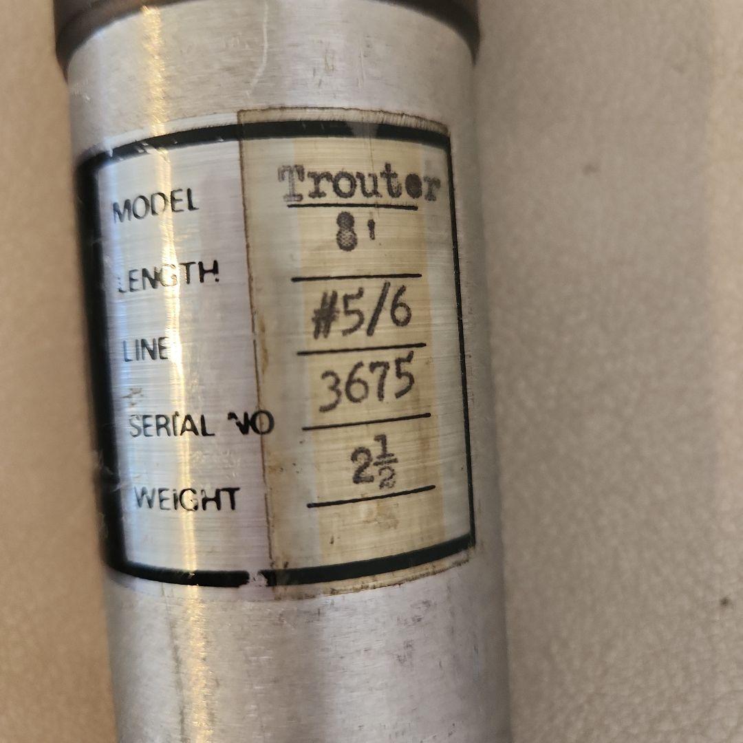 Old Thomas &Thomas 『Trouter』