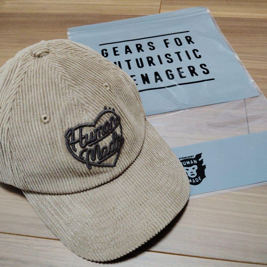 HUMANMADE コーデュロイキャップ ベージュ