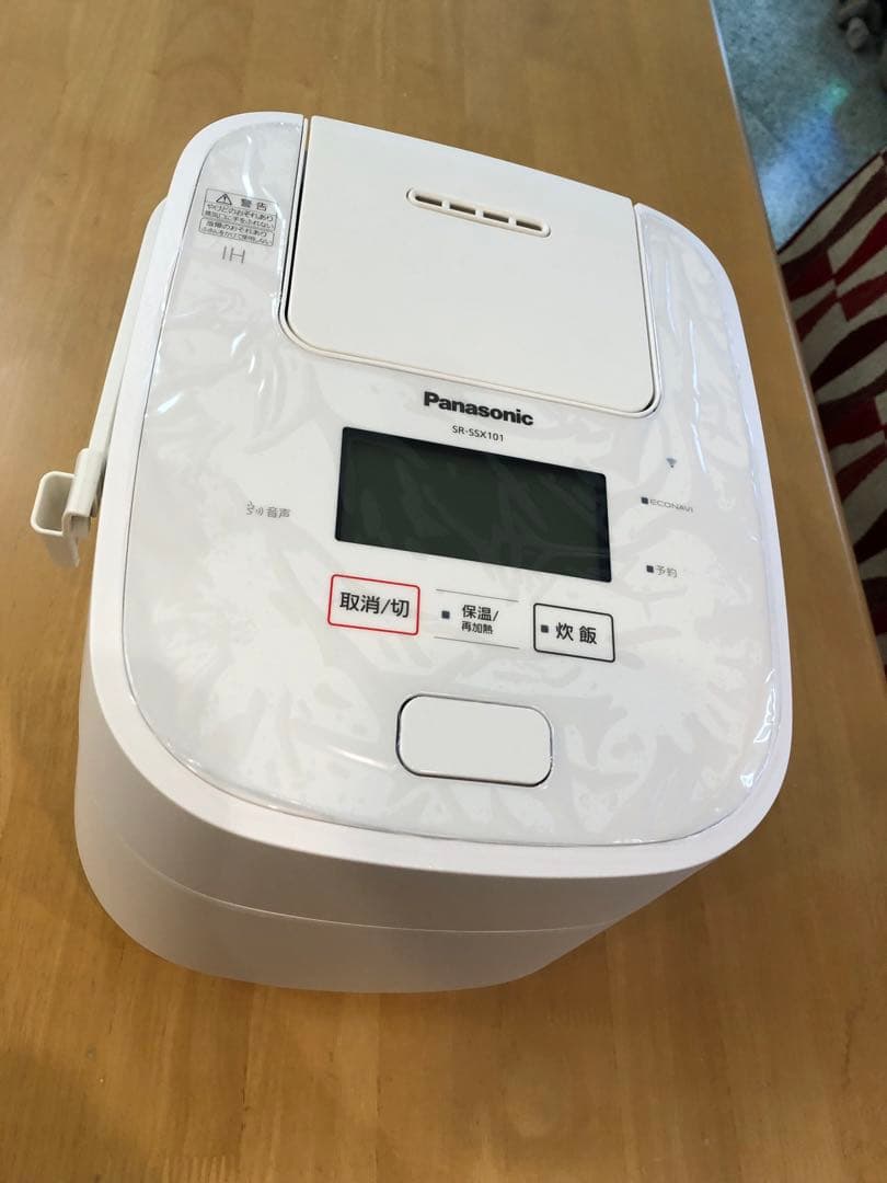 Panasonic パナソニック 炊飯器 スチーム IH SR-SSX101