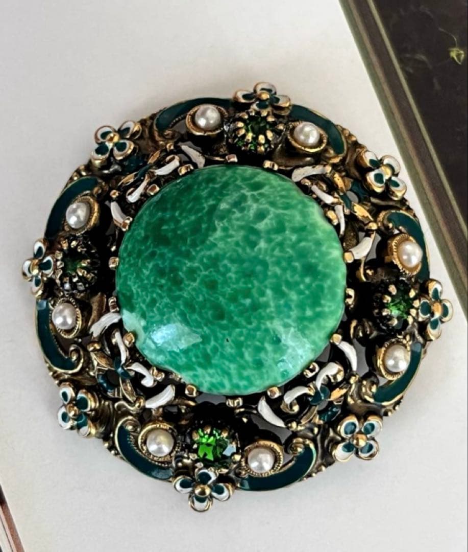 Tokukai公式アカウント05様希少GermanyヴィンテージブローチA128