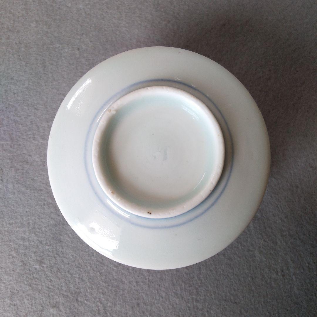 古伊万里蕎麦猪口　蕎麦猪口　古伊万里半筒蕎麦猪口　古伊万里