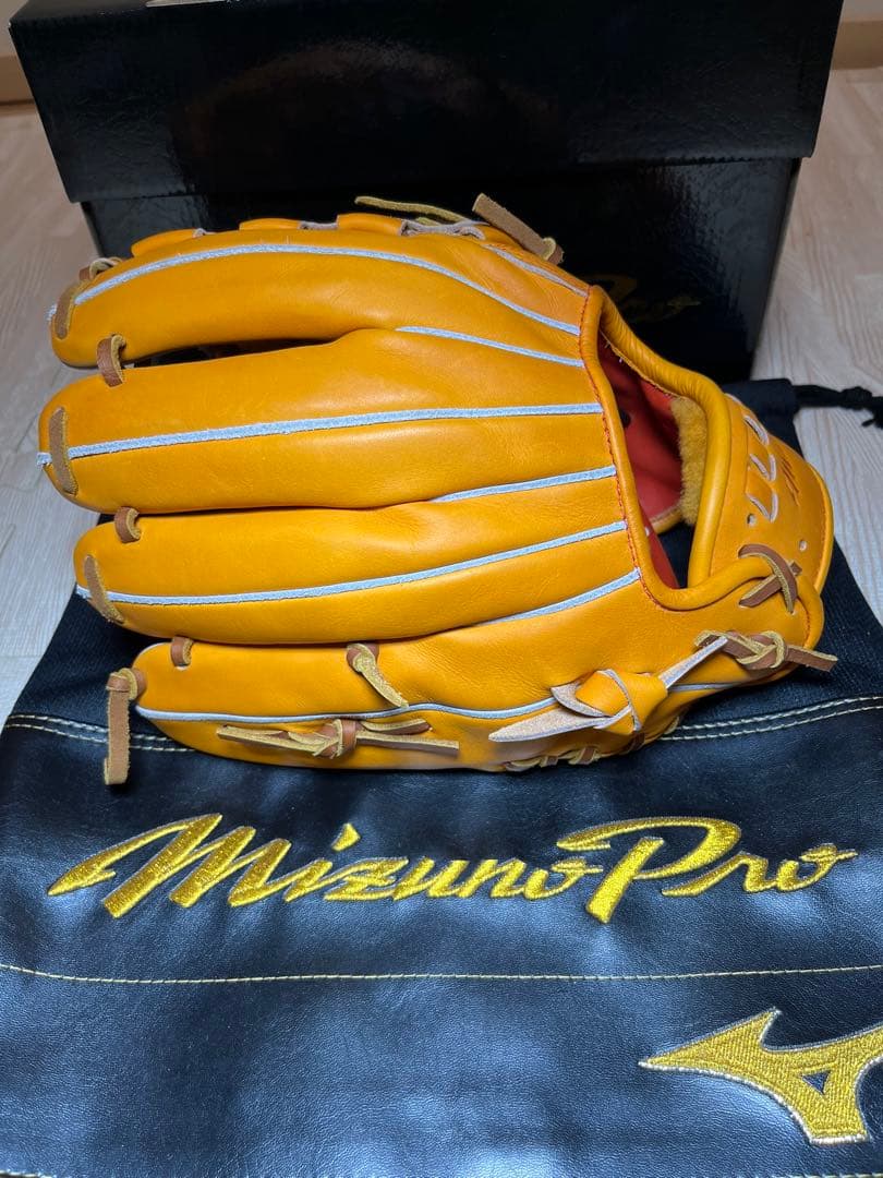 【なるなる】ミズノプロ　硬式用グラブ　サイズ10
