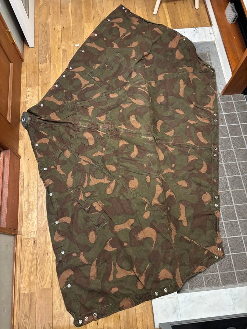 【軍幕屋】希少★ハンガリー軍テント★ビンテージ★軍余剰品★2枚組★