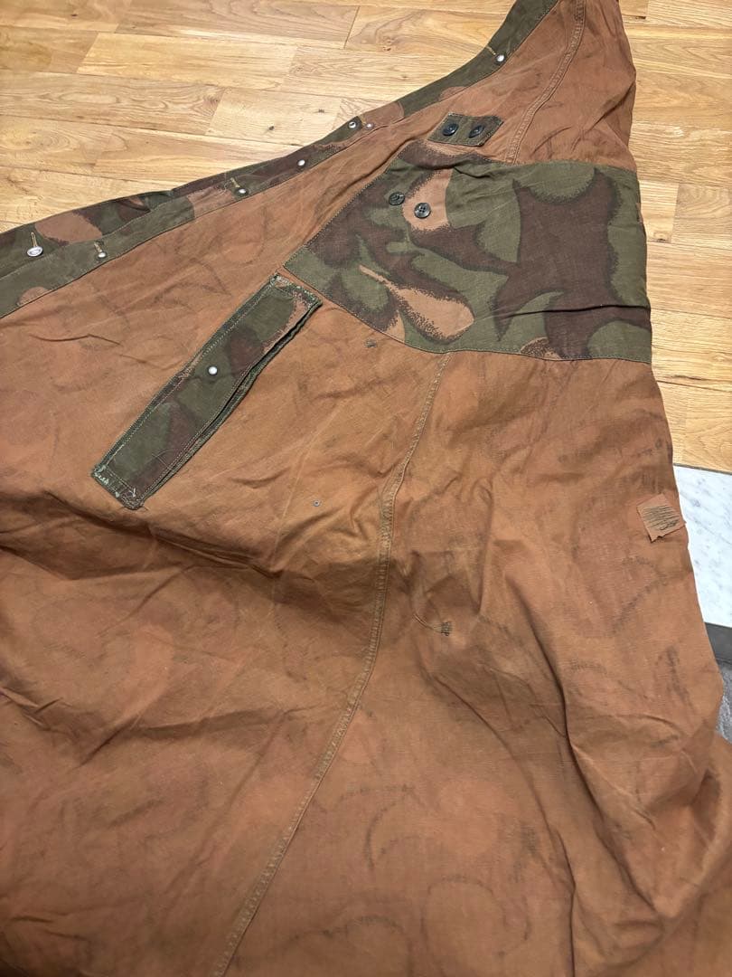 【軍幕屋】希少★ハンガリー軍テント★ビンテージ★軍余剰品★2枚組★