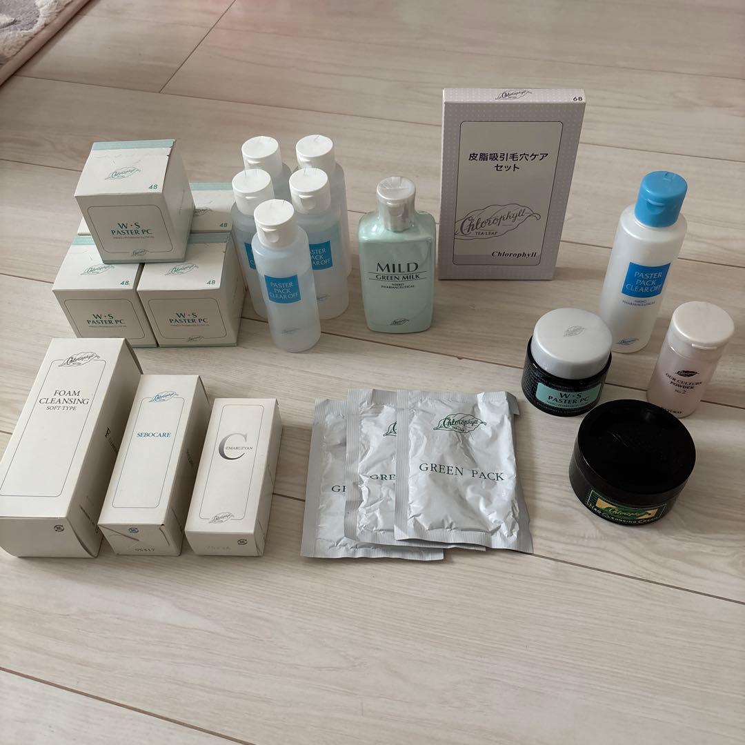 クロロフィル 美顔教室　スキンケアセット