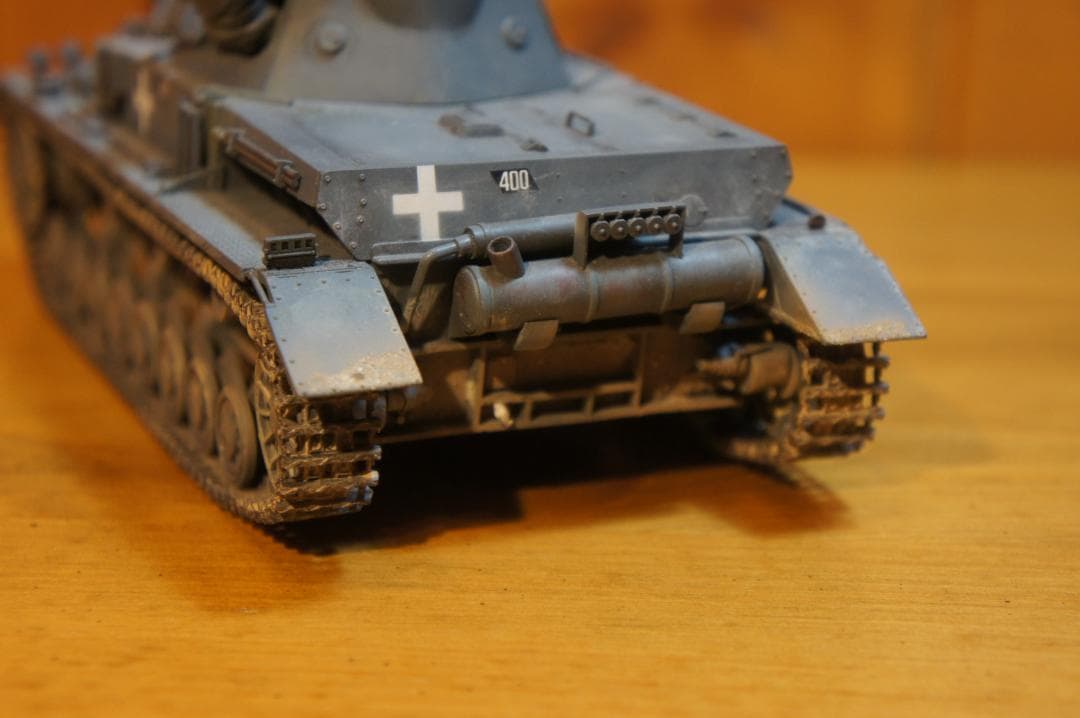 完成品 タミヤ Ⅳ号戦車D型 1/35 汚し塗装 第二次世界大戦 ドイツ軍