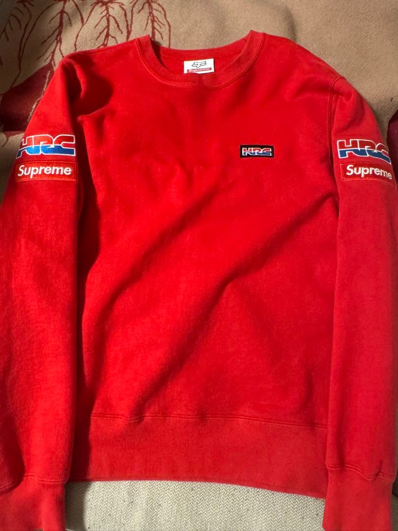 トップス supreme19AW/Honda Fox Racing HRCCREWNECK