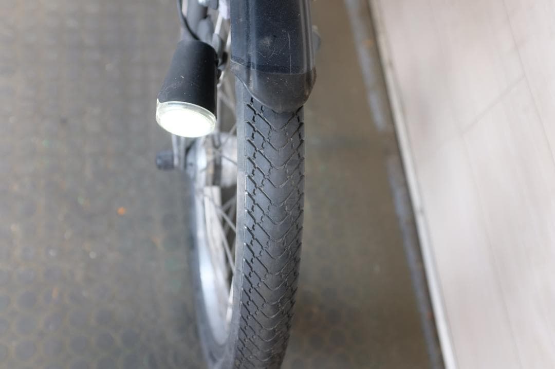 ♡ののたん♡ )パナ ギュット3段13.2Ah（5点灯）充電器あり 前カゴ