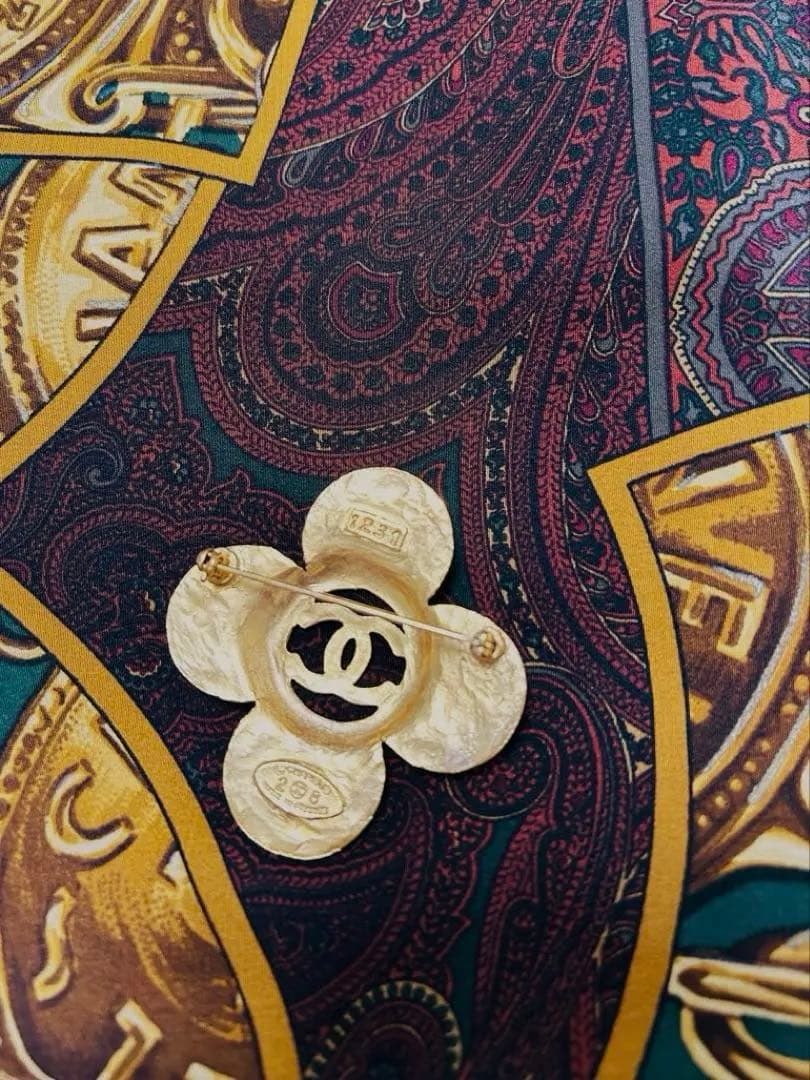 CHANEL ブローチ　モチーフ　シャネル　ヴィンテージ