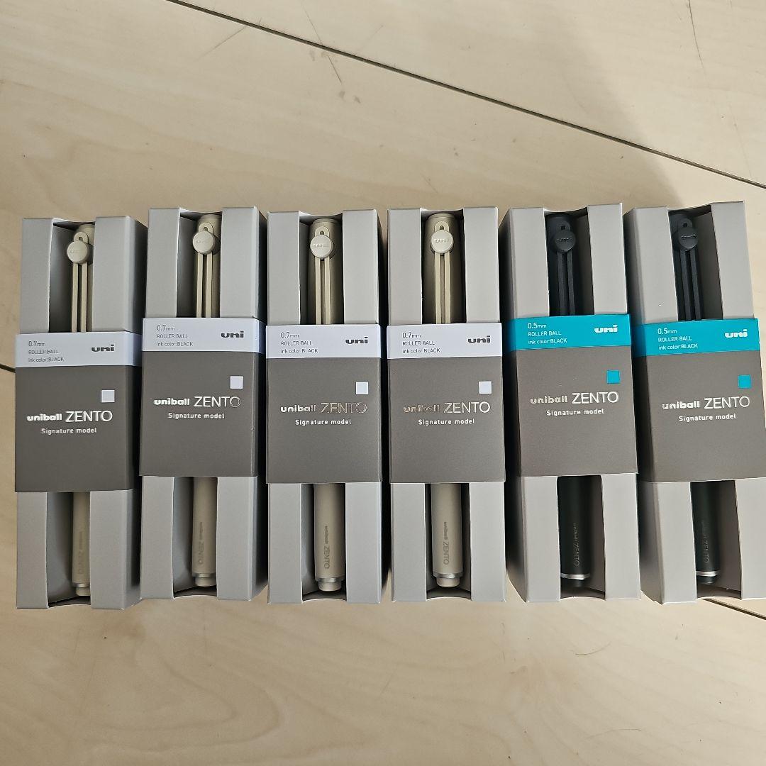 uni boll ZENTO シグニチャーモデル 　6本セット