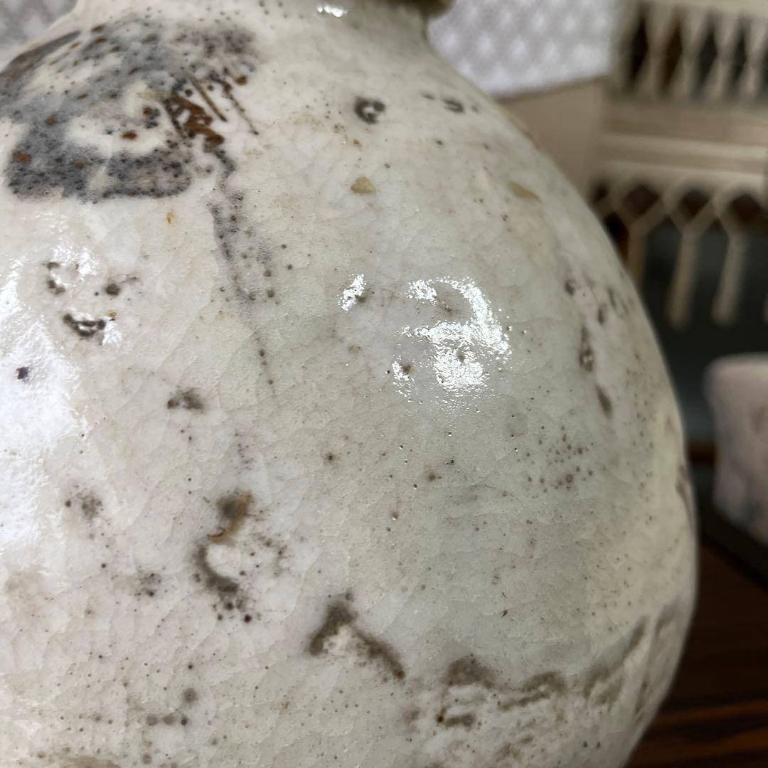 希少　アンティーク壺　骨董　茶道具　花瓶、生花