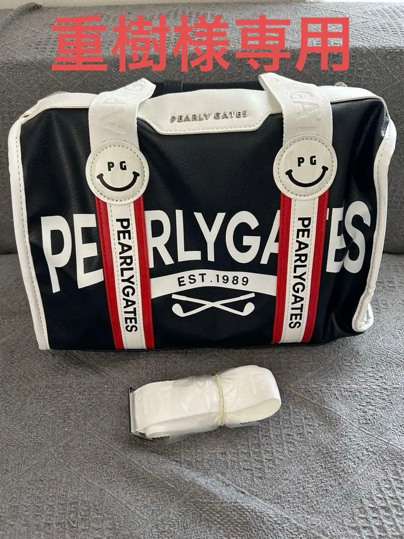 値下げ パーリーゲイツ PEARLY GATES ゴルフバッグ ネイビー