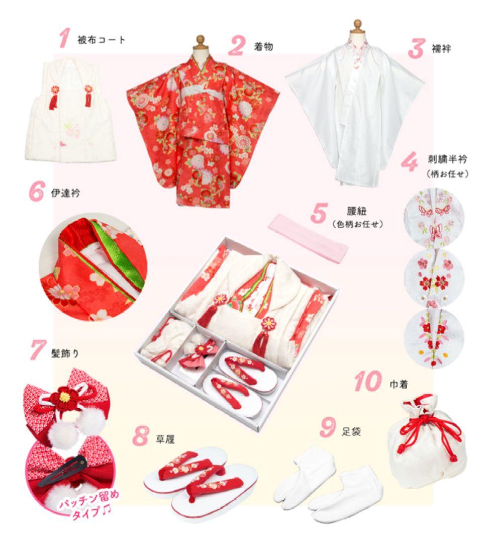 七五三　着物セット　3歳