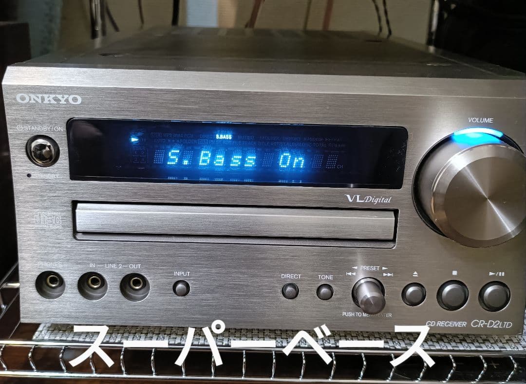 ONKYO CR-D2LTD CDレシーバー 完動品　学習リモコン付