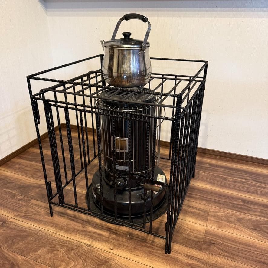 p*e様 トヨトミ対流型石油ストーブ KS-67H対応 ストーブガード異形鉄筋無