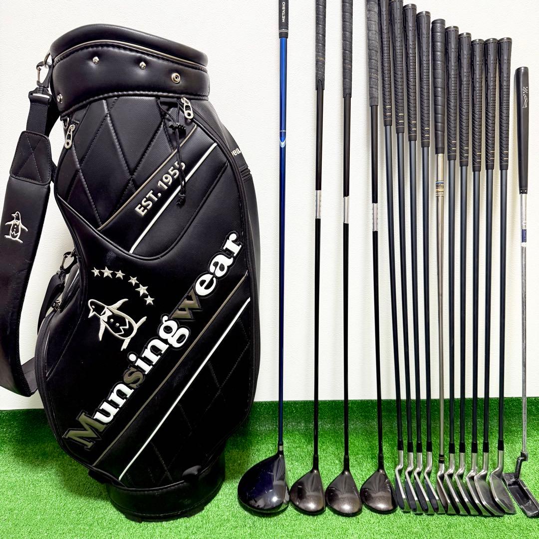 ミズノ マルマン 初心者 メンズ ゴルフクラブセット フルセット 一式