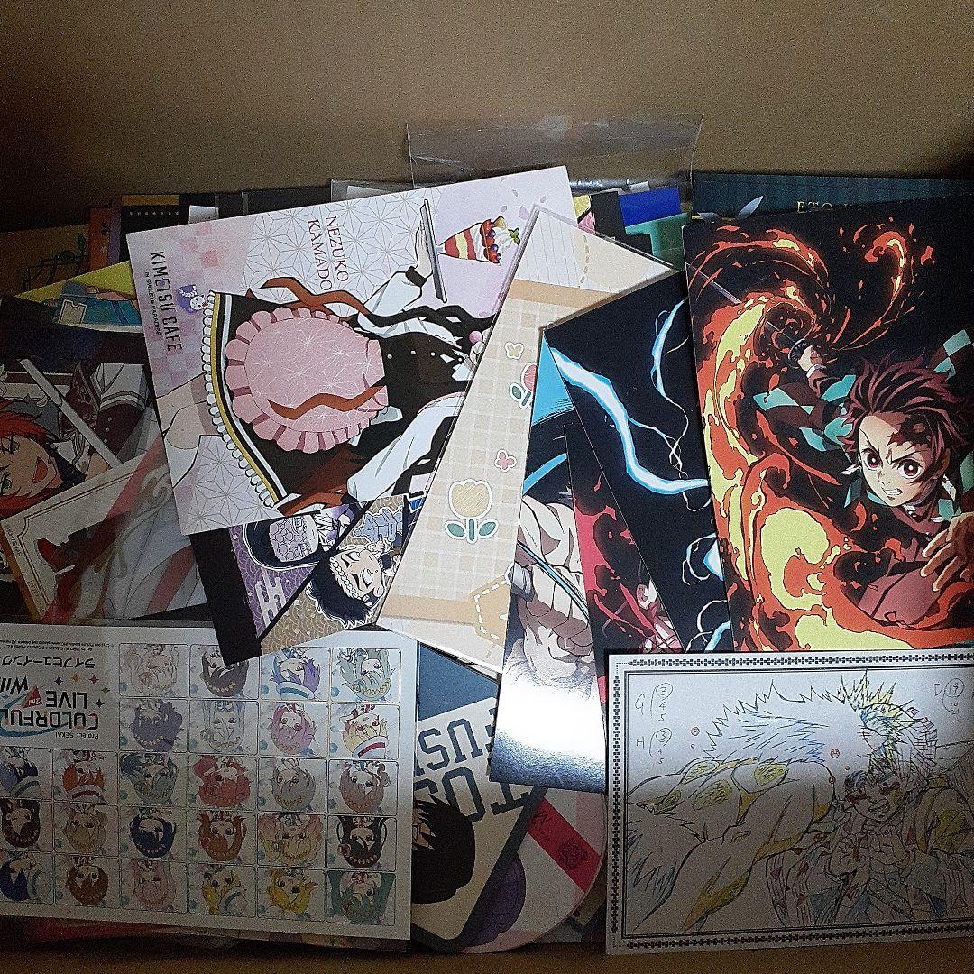 アニメ・マンガ・キャラクター　紙類　紙系　紙雑貨　大量　まとめ売り　大