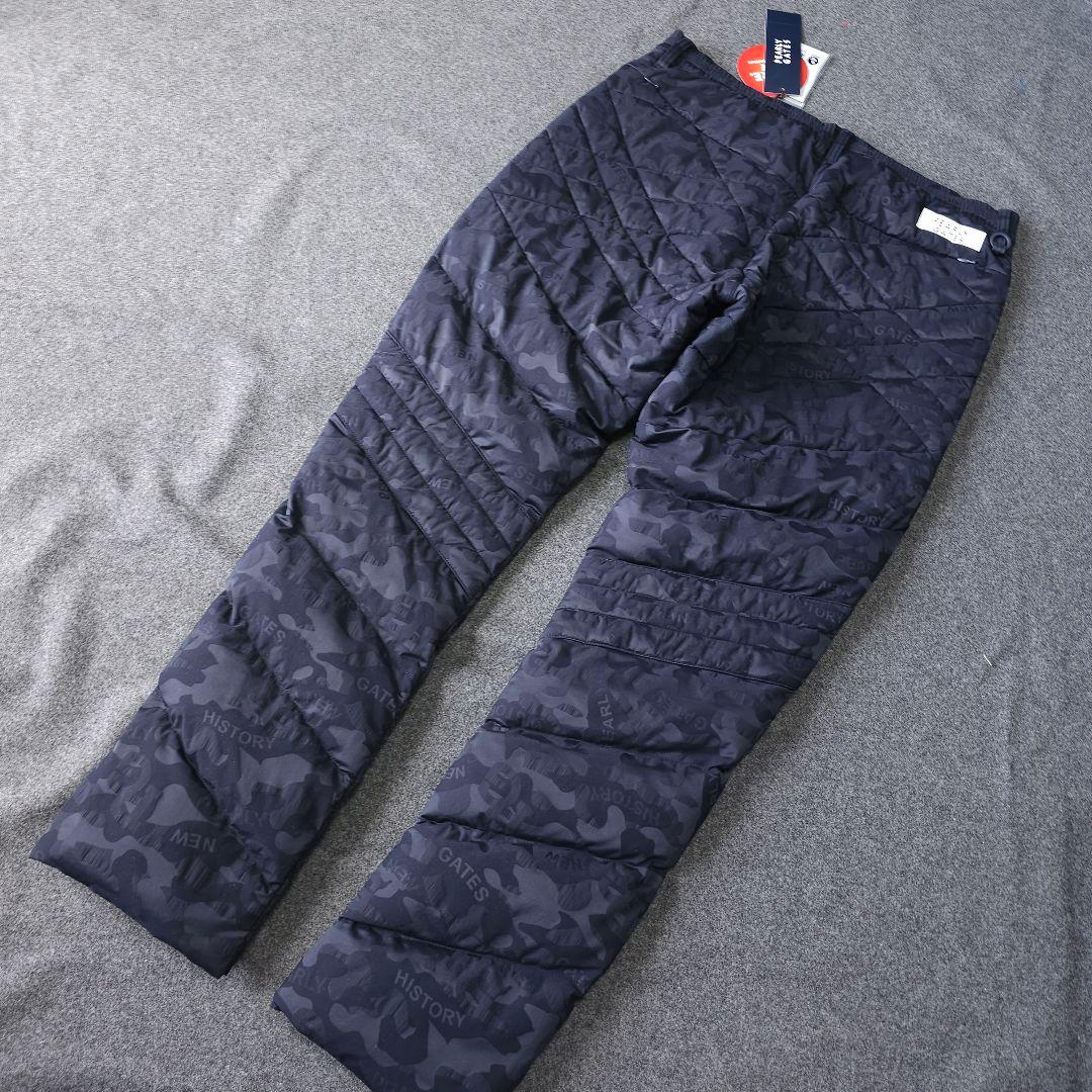 新品【パーリーゲイツ】2025年ストレッチ中綿ブルゾン×パンツ セットアップLL