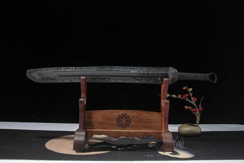 漢環の長刀 戦術刀 古兵器 武具　刀装具 護身工具 手鍛造打 鋼刀 冷兵器 映画