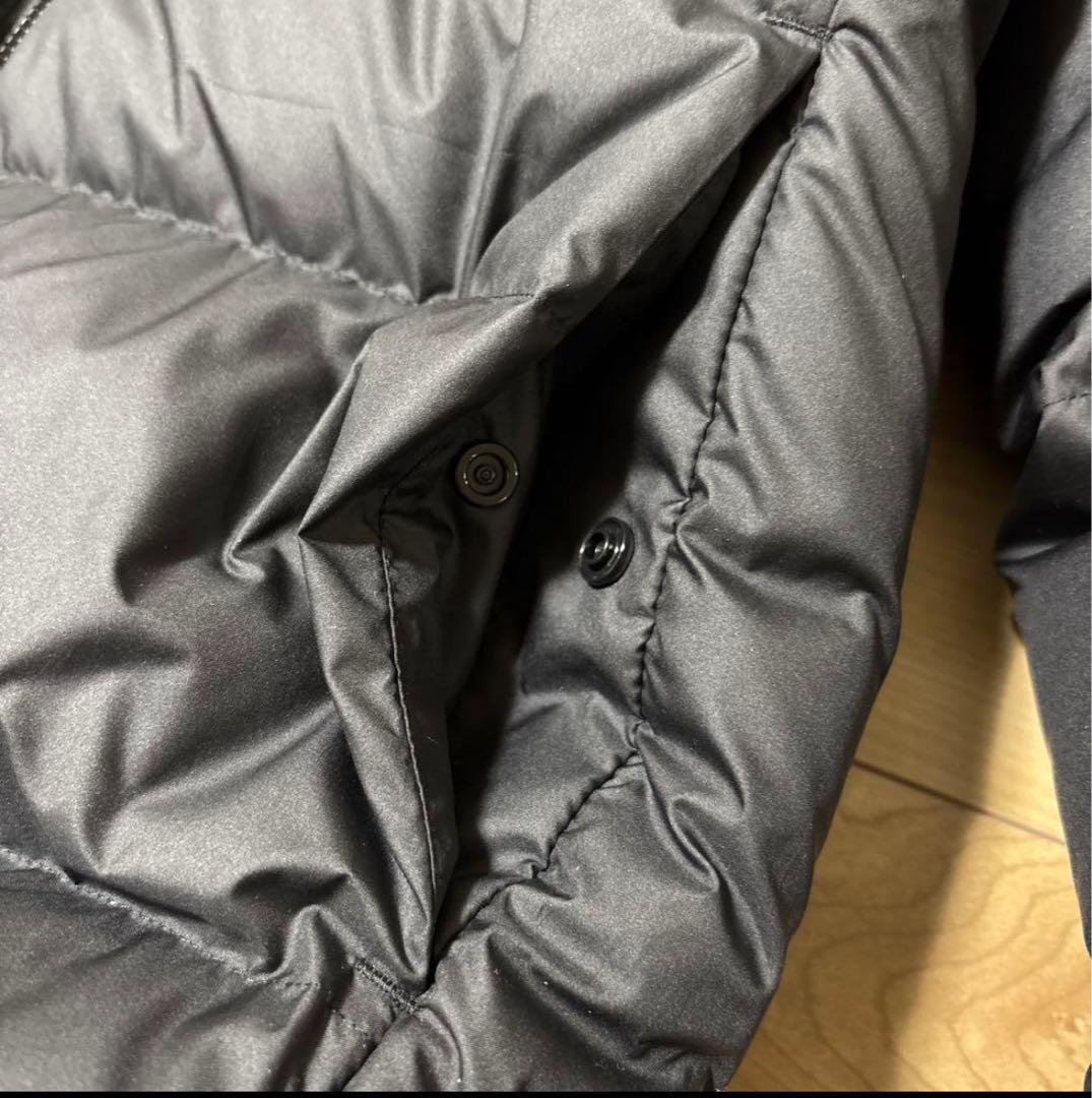 新品　アディダス　メンズ　フーディダウン　アウター　ブラック　軽量　撥水　M