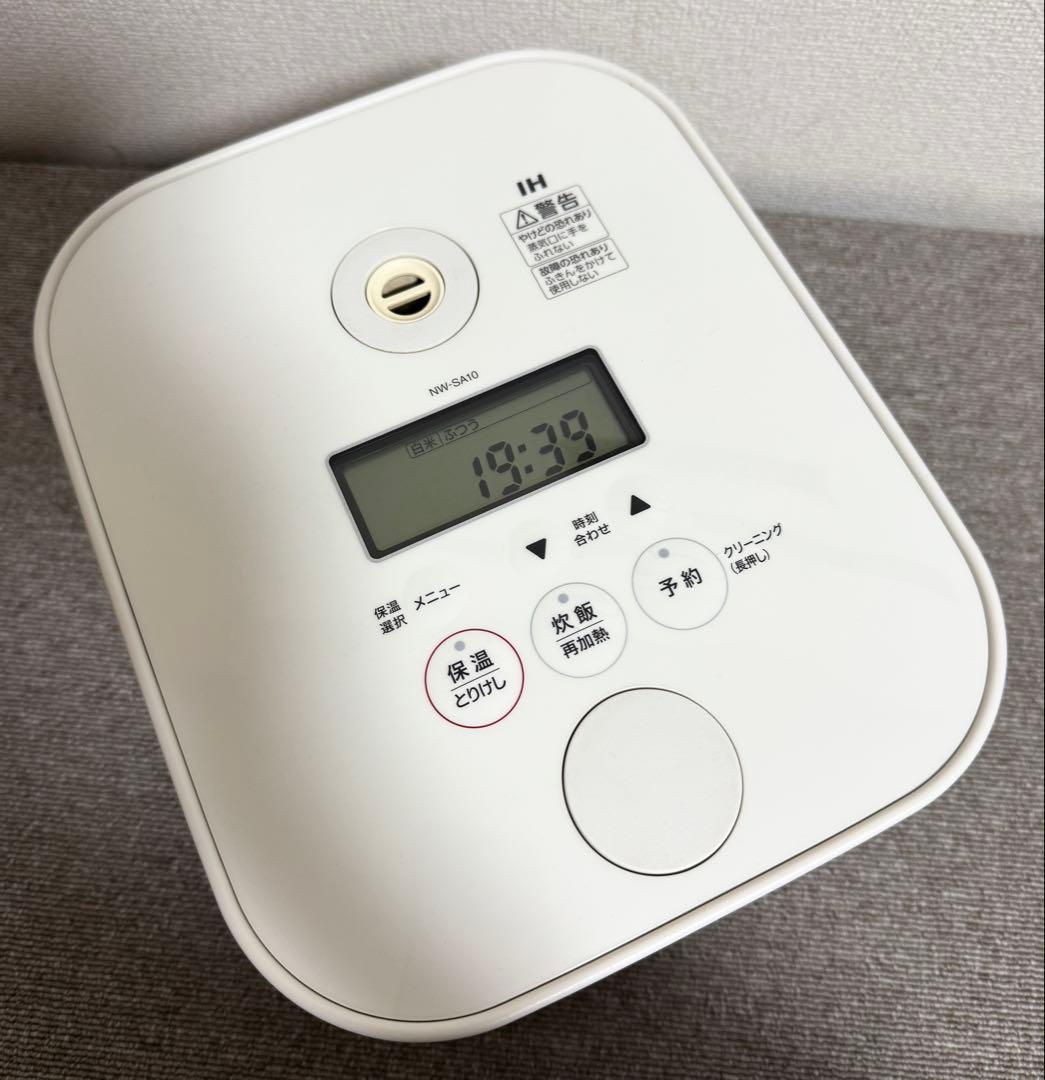 象印 圧力IH炊飯ジャー NW-SA10 動作保証