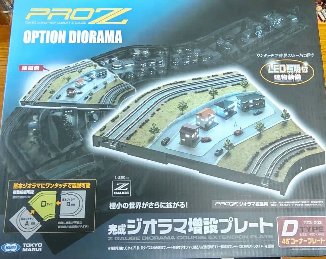 美品　超精密Zゲージジオラマ 東京マルイ PROZ増設プレート Dタイプ