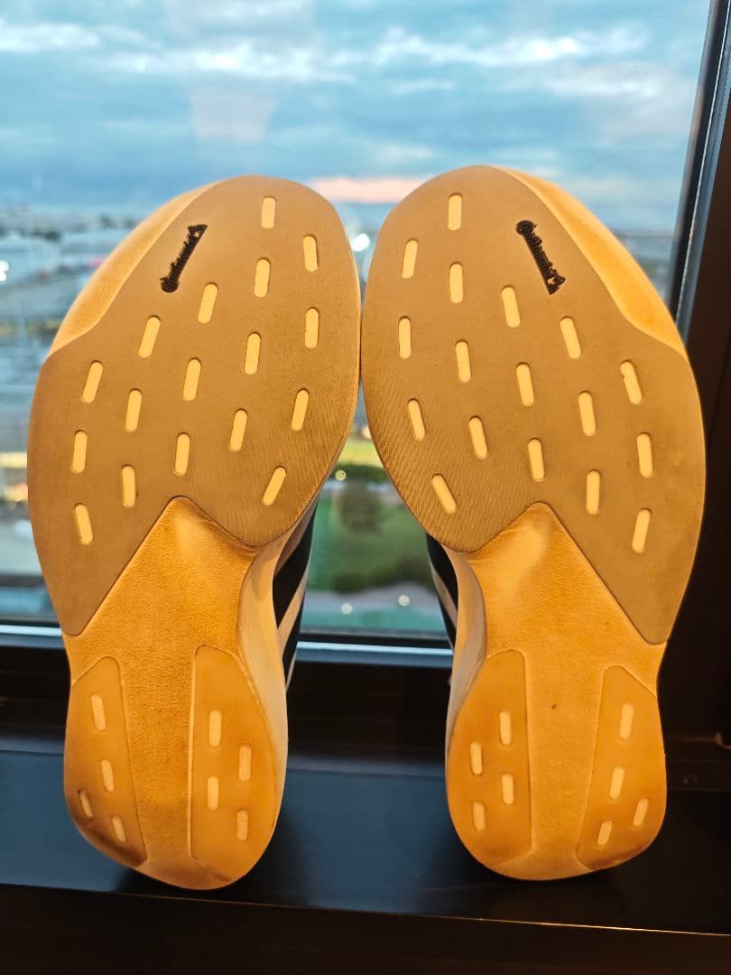 【27.0cm・走行距離86km】adidas ADIZERO EVO SL