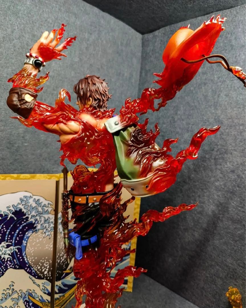 ワンピース 1/4 エース フィギュア ガレージキット