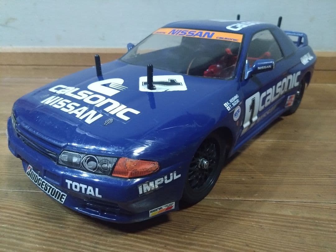 タミヤ　カルソニック　スカイライン　GT-R　ボディ　TA02　シャーシ　セット