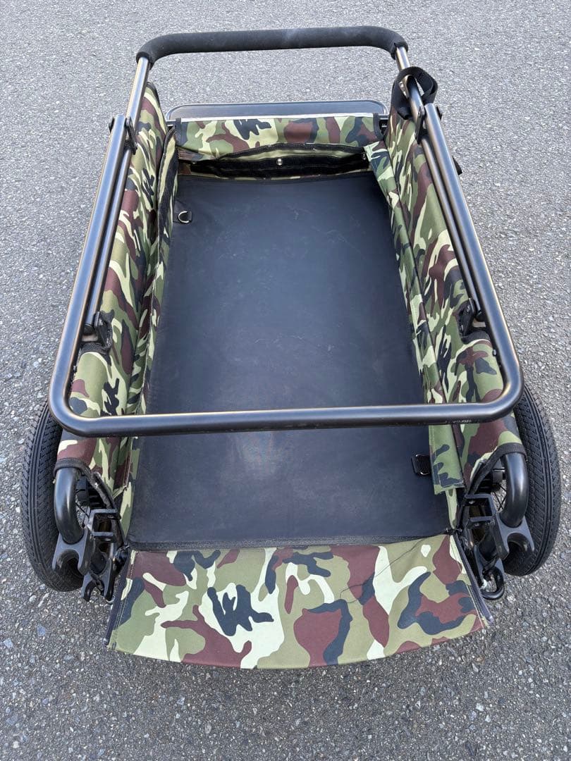 エアバギー キャリッジ 台車・ルーフ カモフラージュ ペットカート