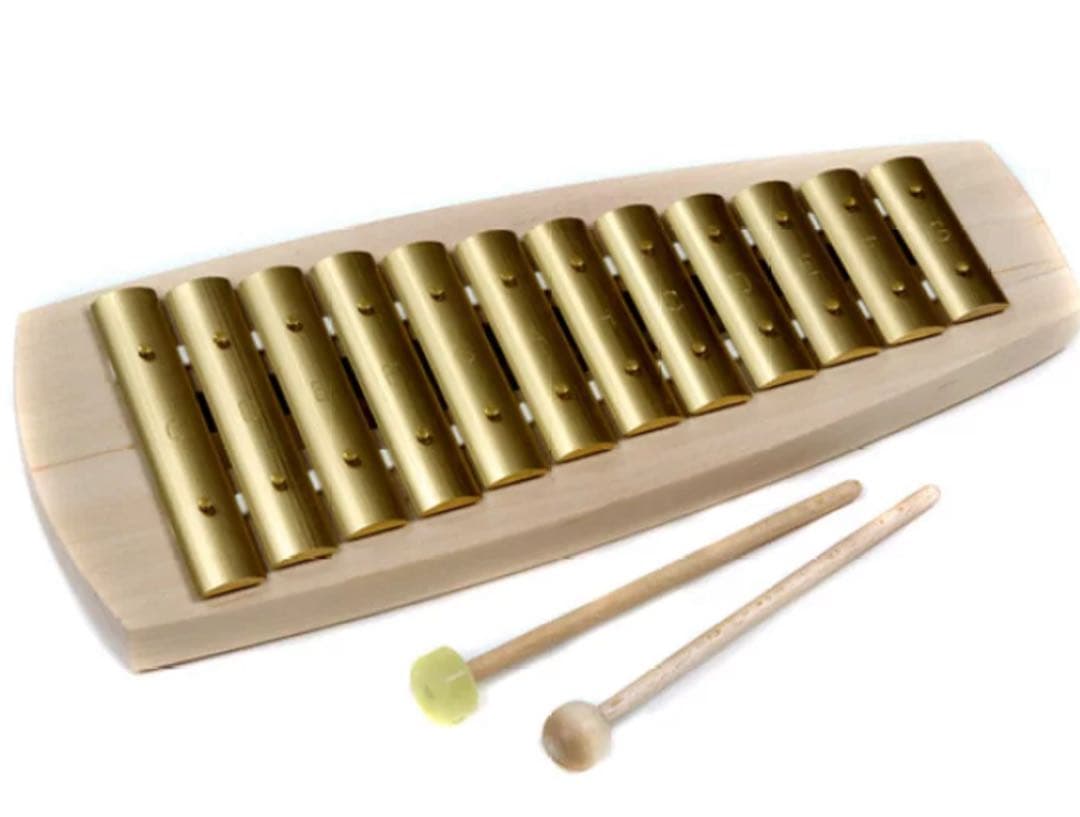 2.5万円 知育玩具 アウリス シェルズ グロッケン 12音 ダイヤトニック