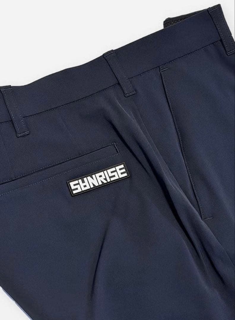 【美品】SANRISE TAPERED PANTS NAVY / L