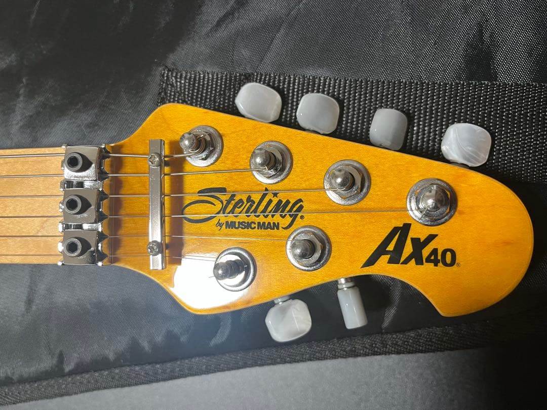 ギター Sterling by music man AX40 Trans Gold