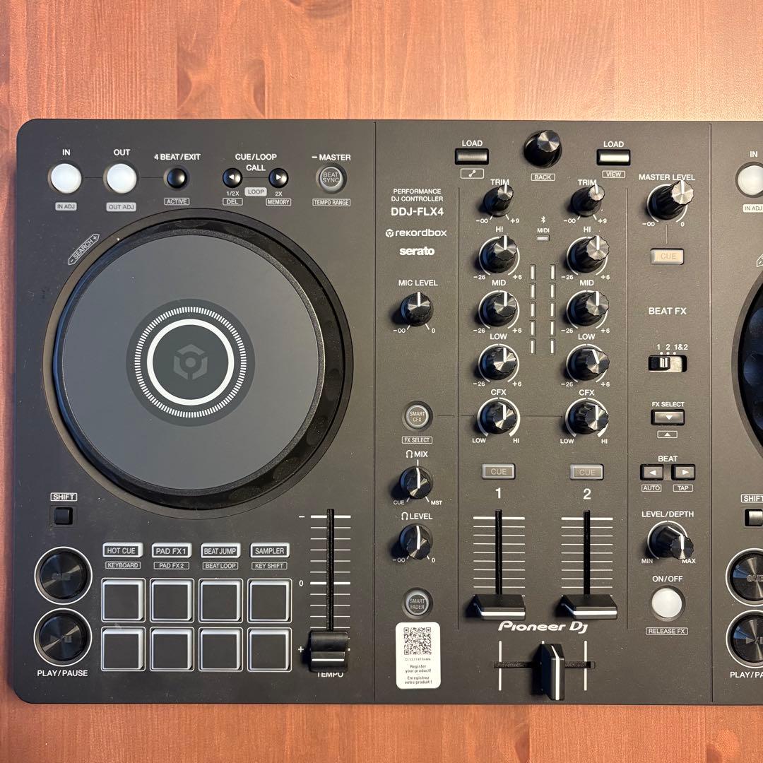 Pioneer DJ DDJ-FLX4 DJコントローラー 【使用回数2回】