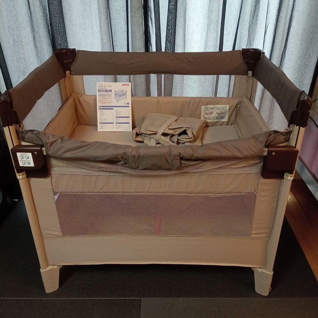 ✨️極美品✨️ アップリカ ココネルエアー ベビーベッド サークル 66047