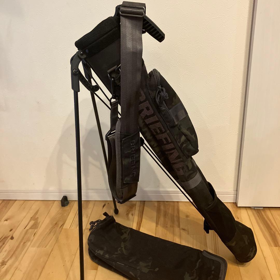 BRIEFING ゴルフバッグ スタンド式 ブラック