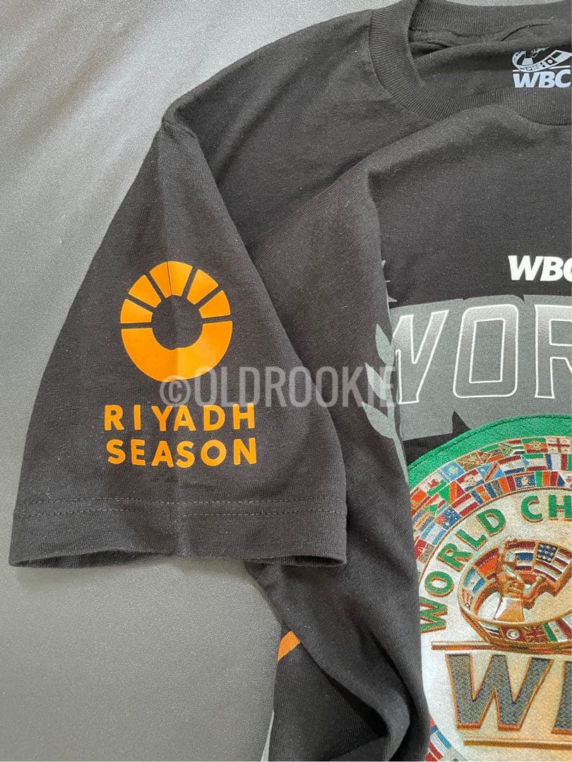 リヤドシーズン×WBCチャンピオンベルトTシャツ