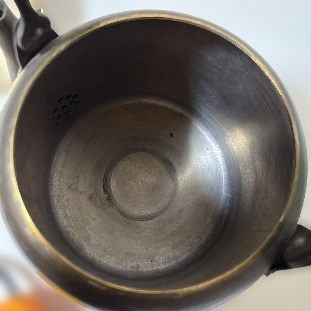 レトロ アンティーク 銅製やかん ヤカン 山西造船鉄工所 ずっしり重い2kg超