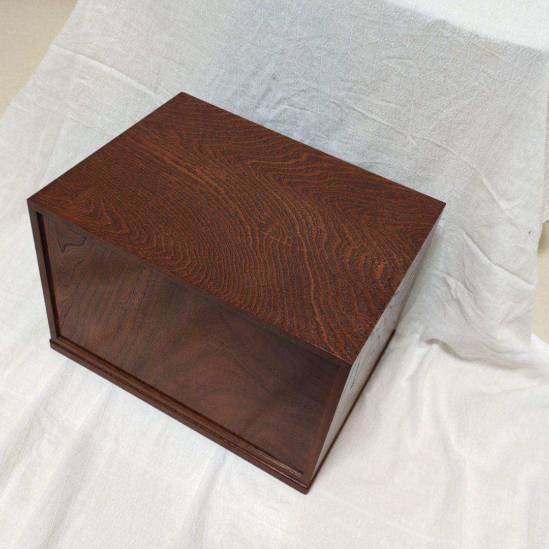 5段木製小型タンス ブラウン