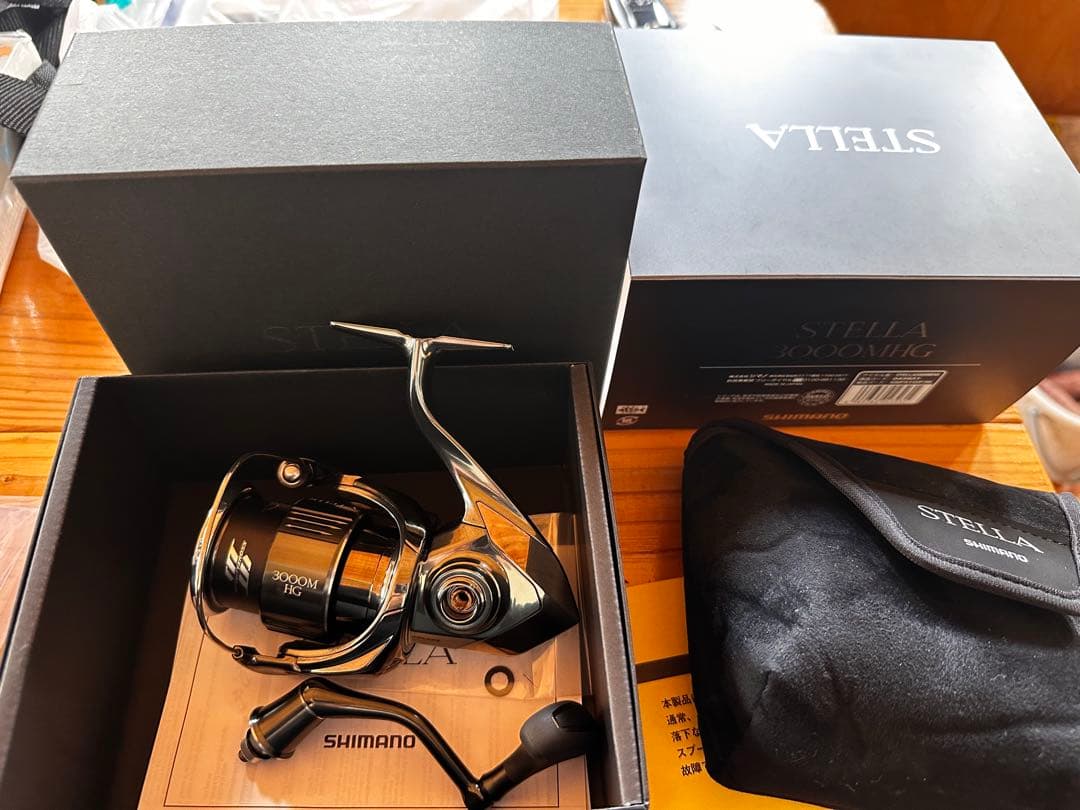 SHIMANO 22ステラ　3000MHG リール 本体